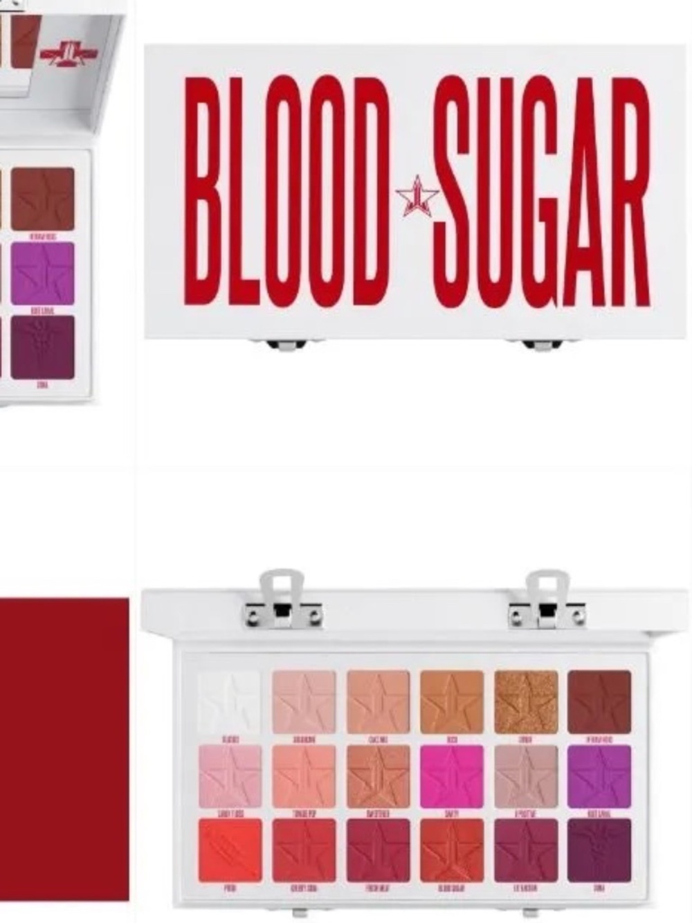 Jeffree Star Cosmetics LE Blood Sugar Eyeshadow Palette